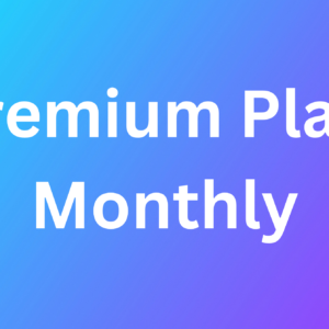 Premium Plan Monthly