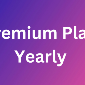 Premium Plan Yearly